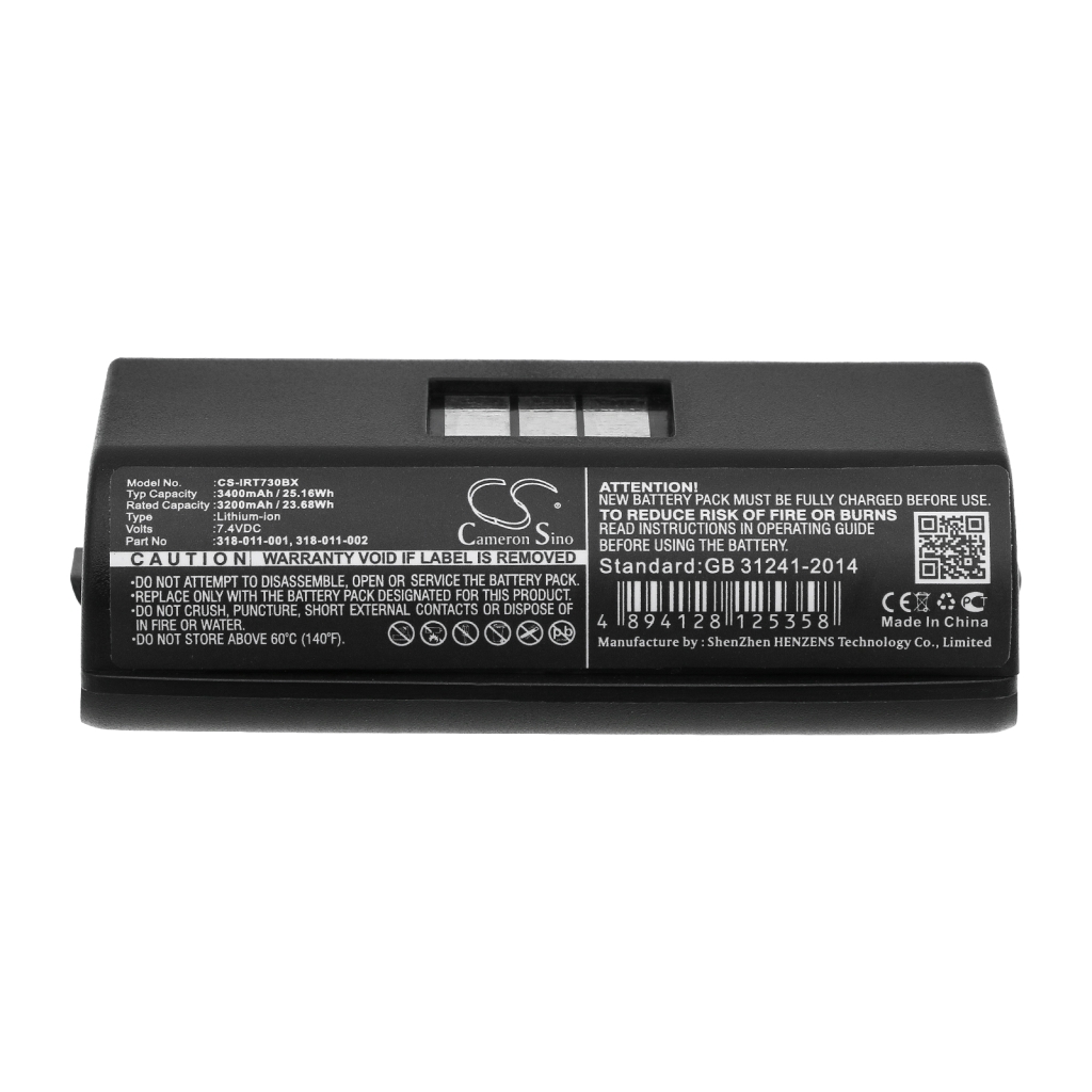 Batería de código de barras, escáner Intermec 710C