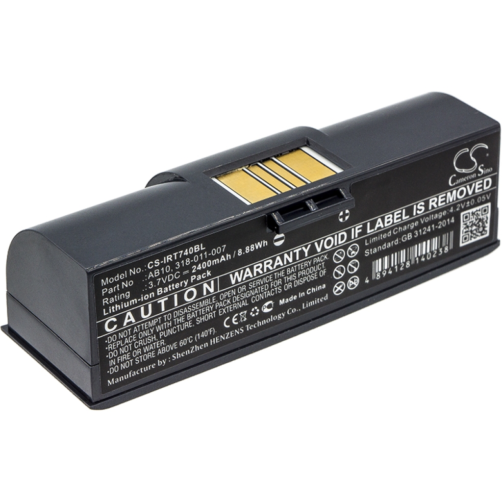 Batería de código de barras, escáner Intermec CS-IRT740BL