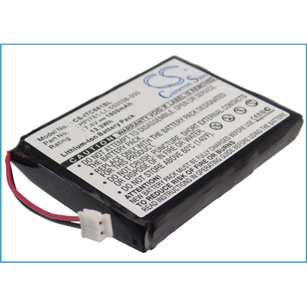 Batería de la impresora Intermec 782T