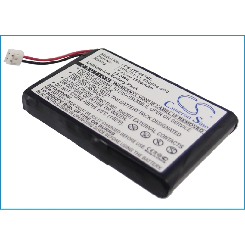 Batería de la impresora Intermec 782T