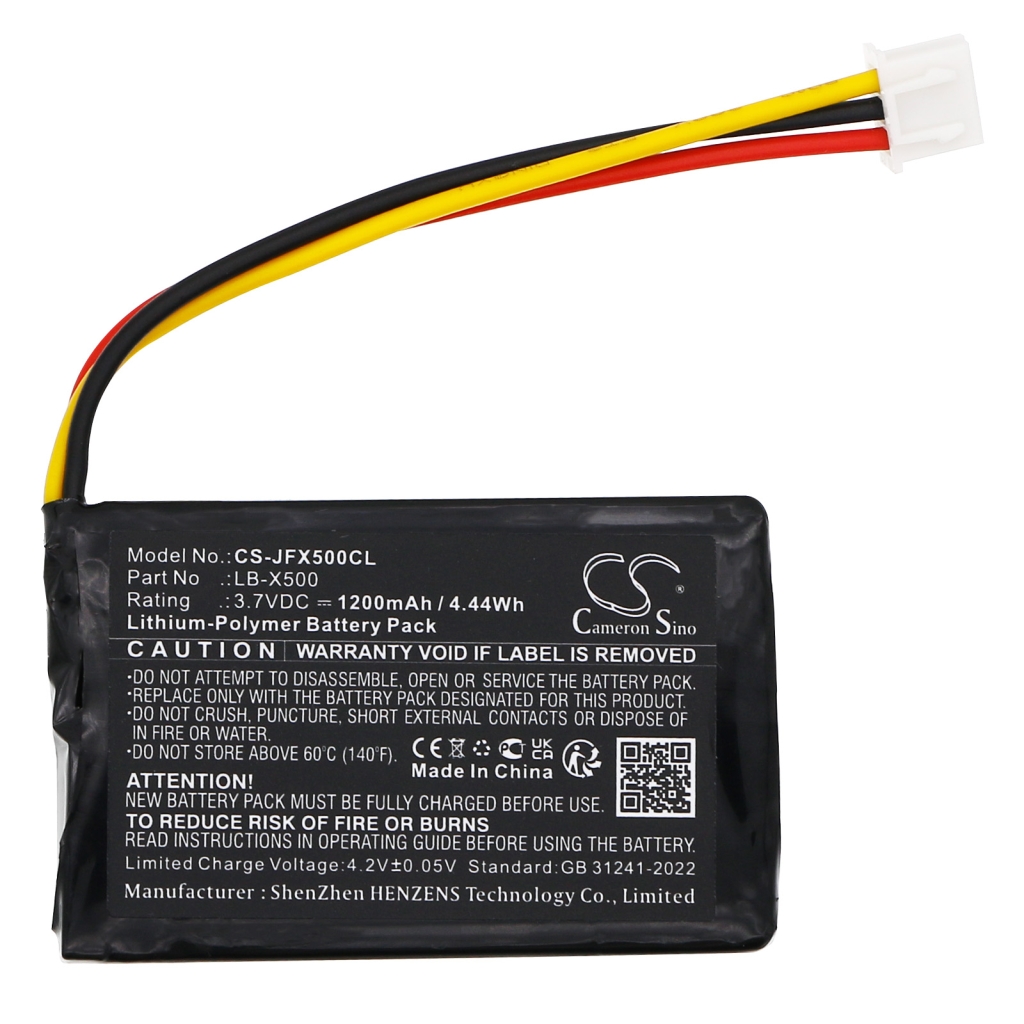 Batería para teléfono inalámbrico Jetfon CS-JFX500CL