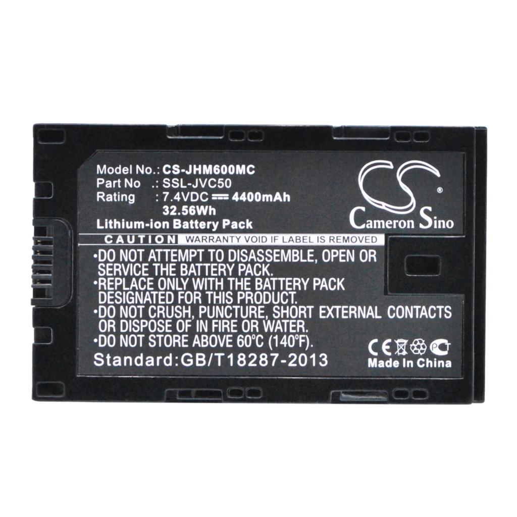 Batería de la cámara JVC GY-HM650EC