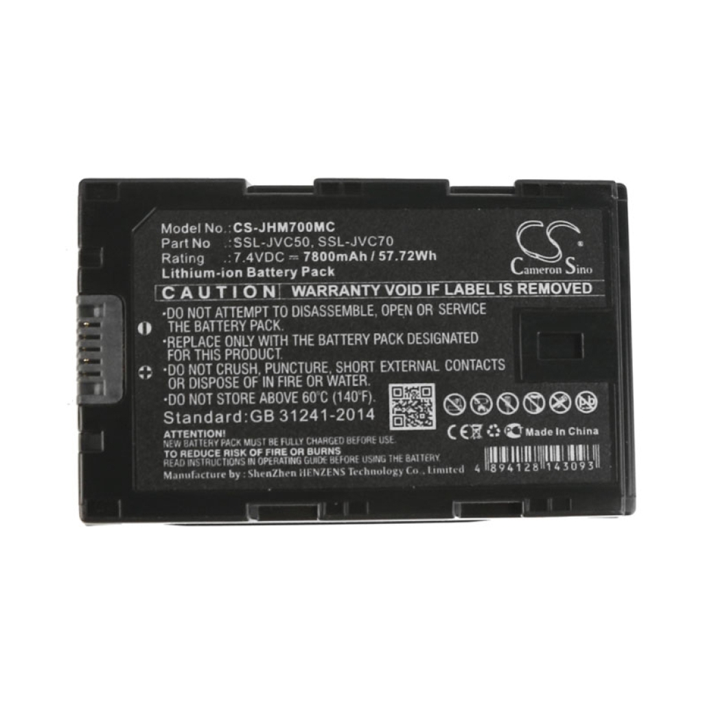 Baterías Sustituye SSL-JVC70