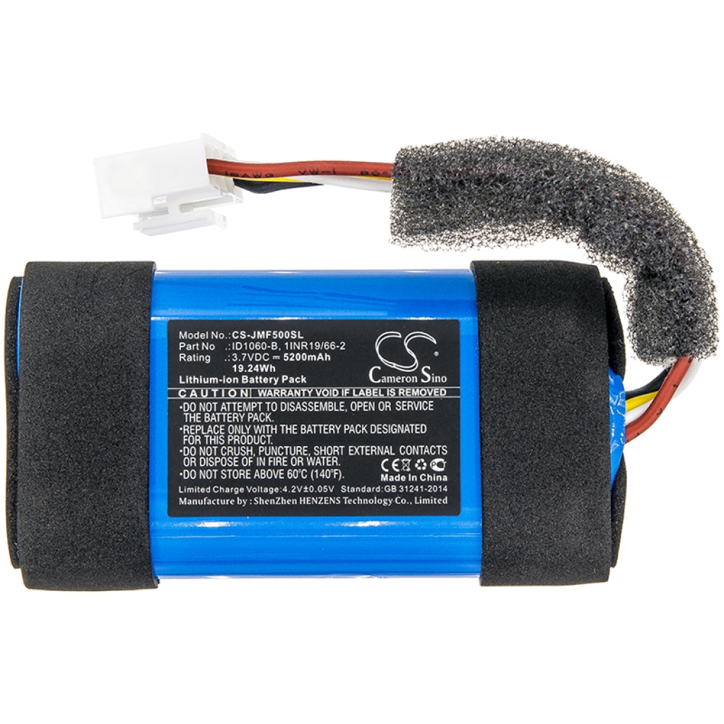 Batería del altavoz Jbl JBLFLIP5WHTAM