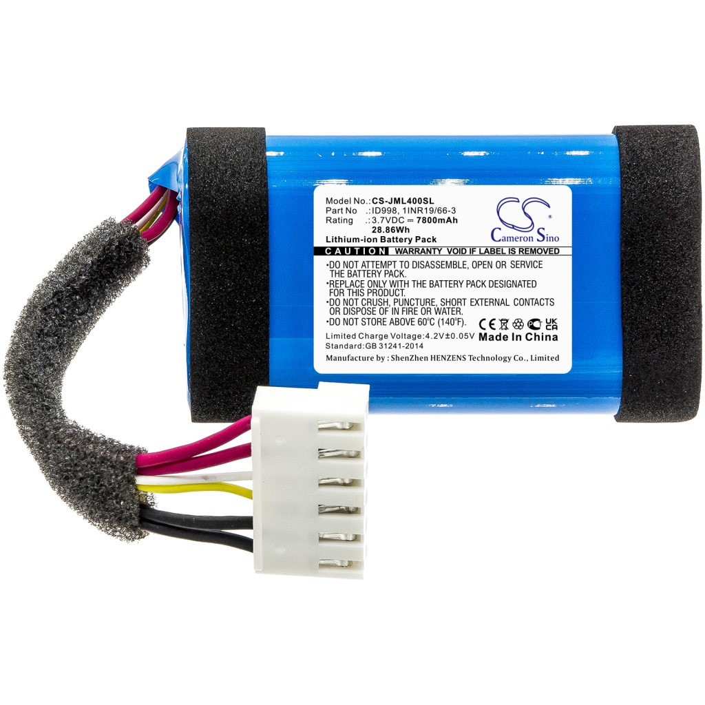 Batería del altavoz Jbl JBLCHARGE4BLUAM