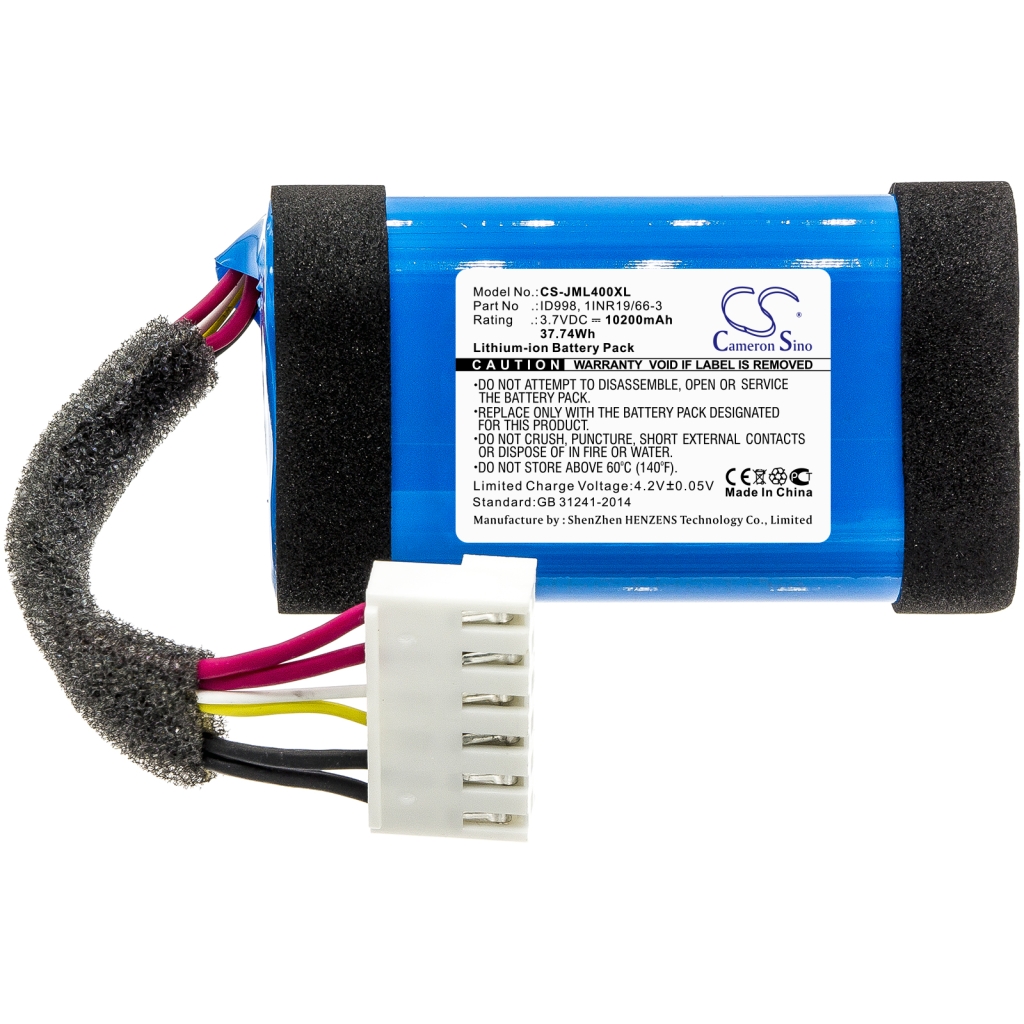 Batería del altavoz Jbl JBLCHARGE4BLUAM