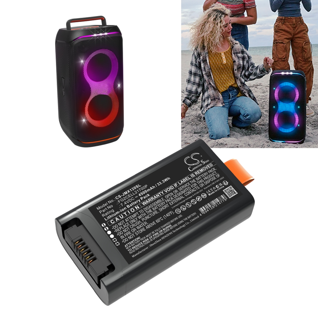 Batería del altavoz Jbl CS-JMX120SL