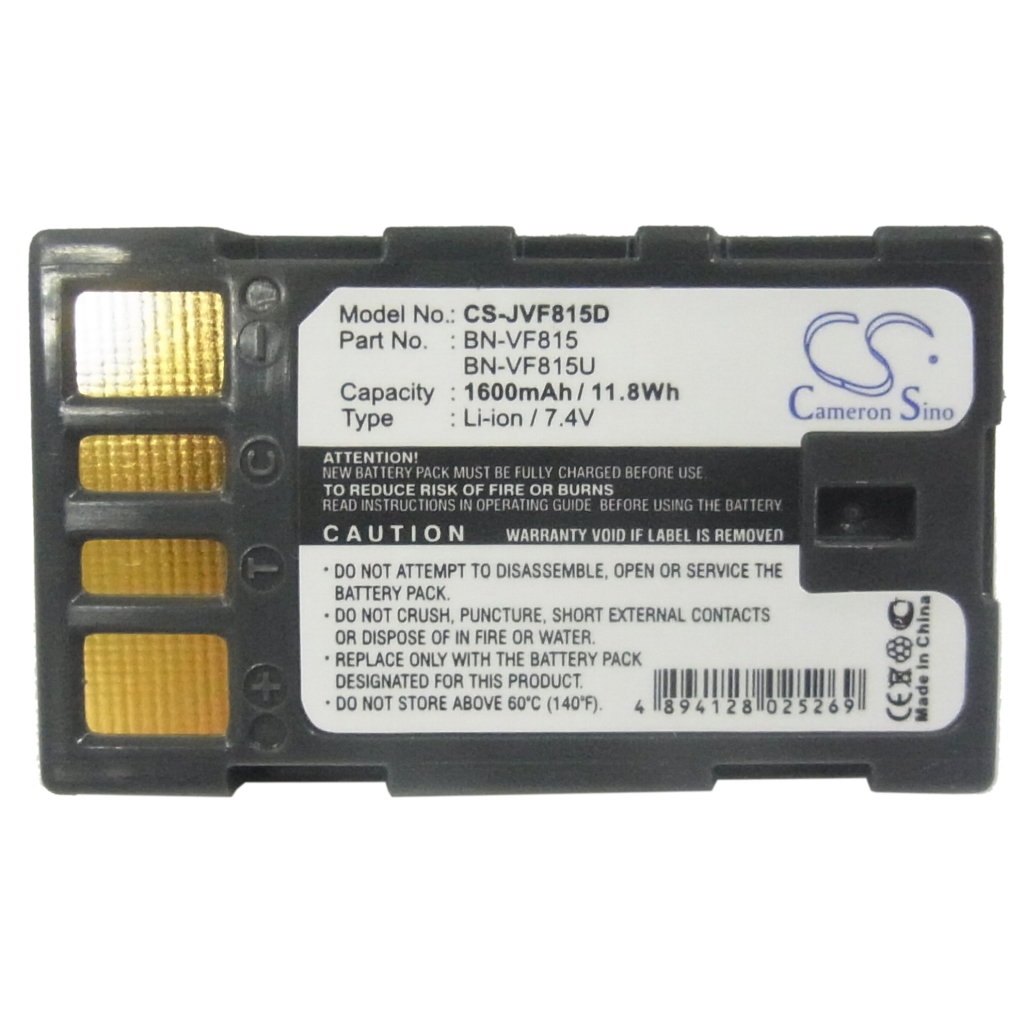 Batería de la cámara JVC GR-DA30AC