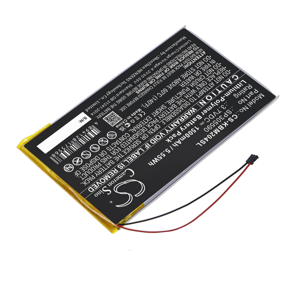 Batería Ebook, eReader Kobo CS-KBM204SL