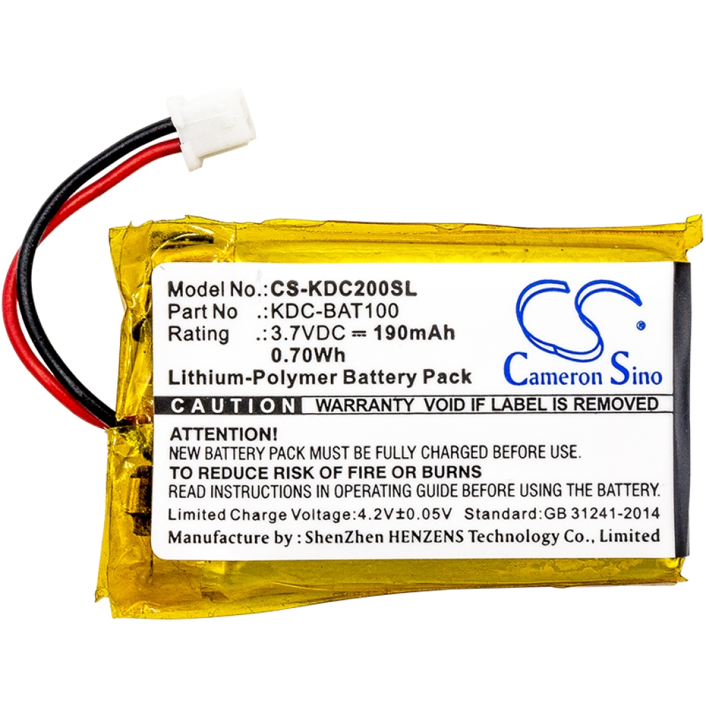 Batería de código de barras, escáner Koamtac CS-KDC200SL