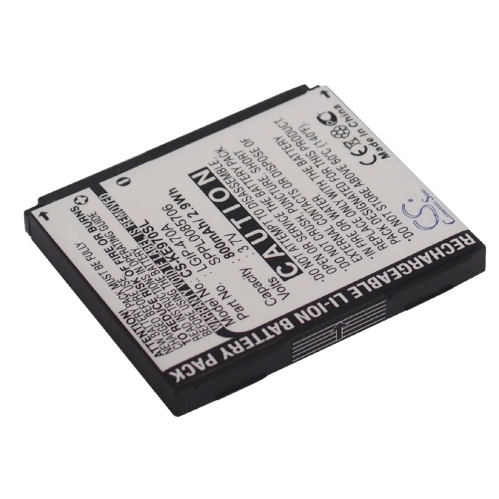 Batería del teléfono móvil LG KG70c