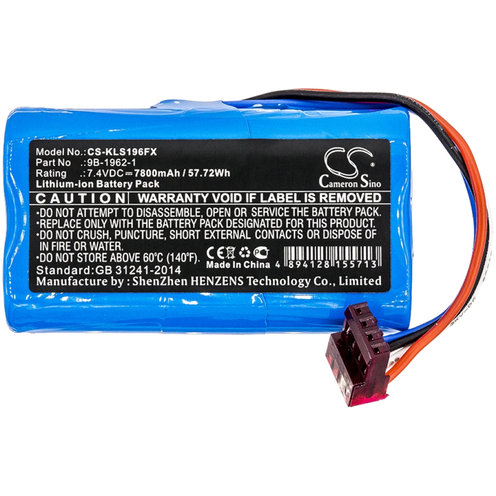 Batería del sistema de iluminación Koehler Lighthawk LED