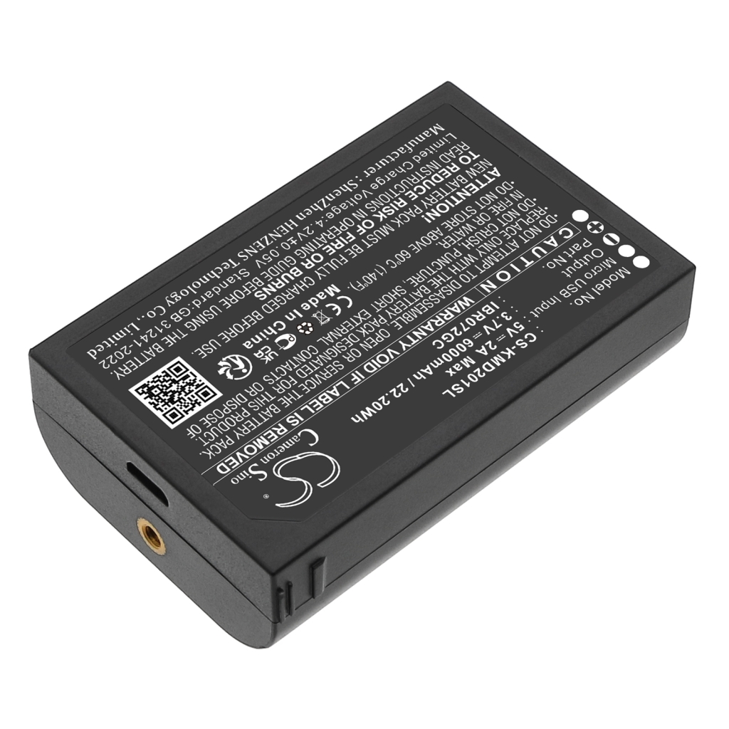Batería de la cámara de seguridad del hogar Ies CS-KMD201SL