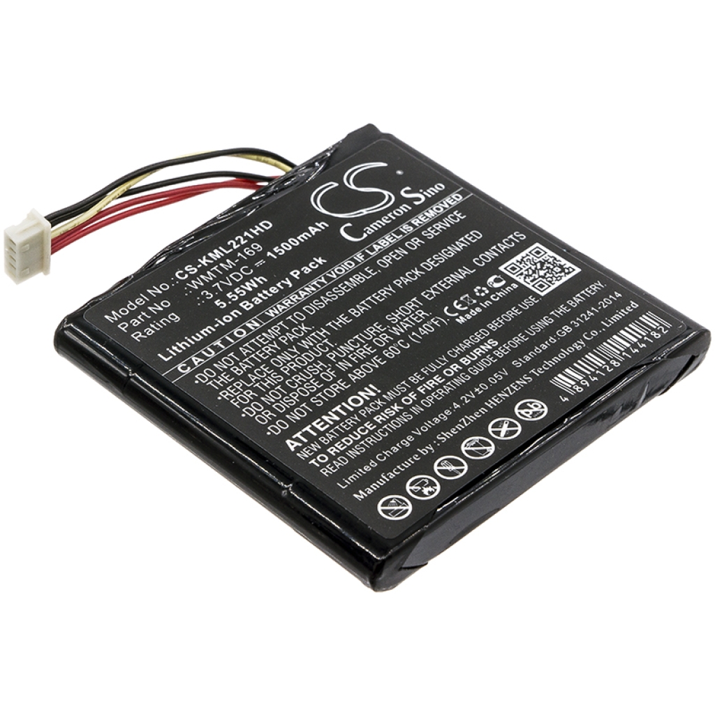 Batería para portátil Kingston CS-KML221HD