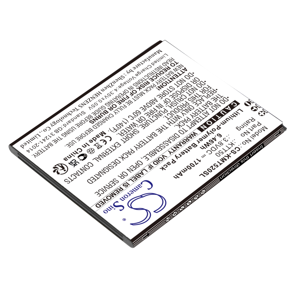 Batería del teléfono móvil Kazam CS-KMT520SL