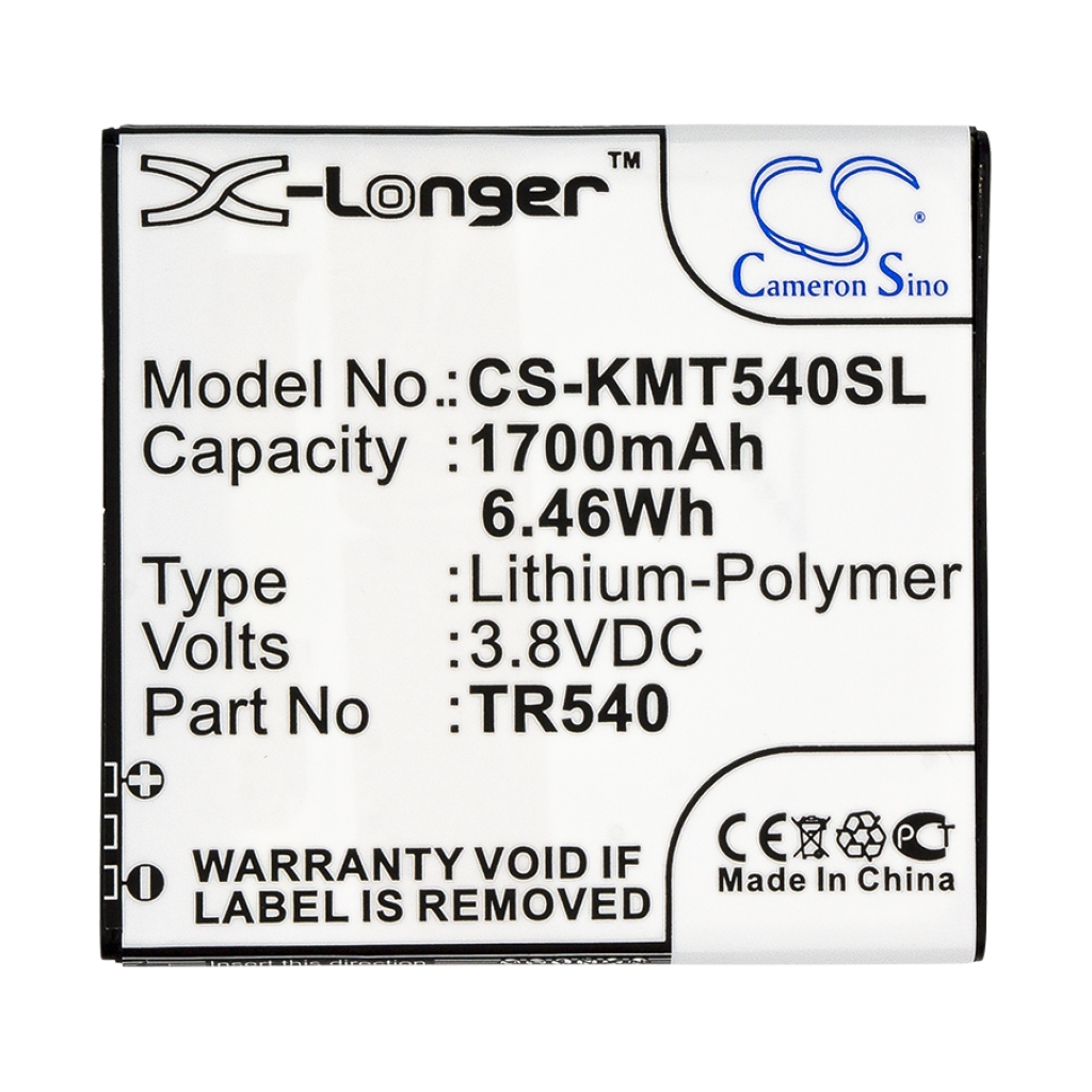 Batería del teléfono móvil Kazam CS-KMT540SL