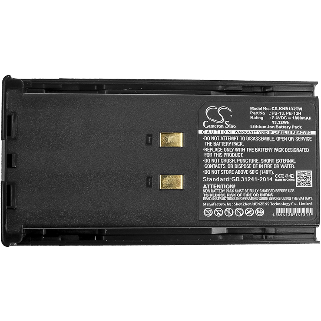 Baterías Sustituye PB-13H