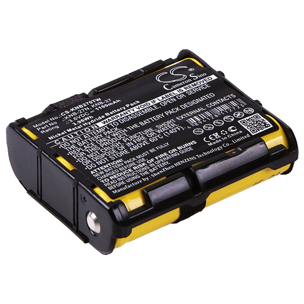 Batería de radio de dos vías Kenwood CS-KNB270TW