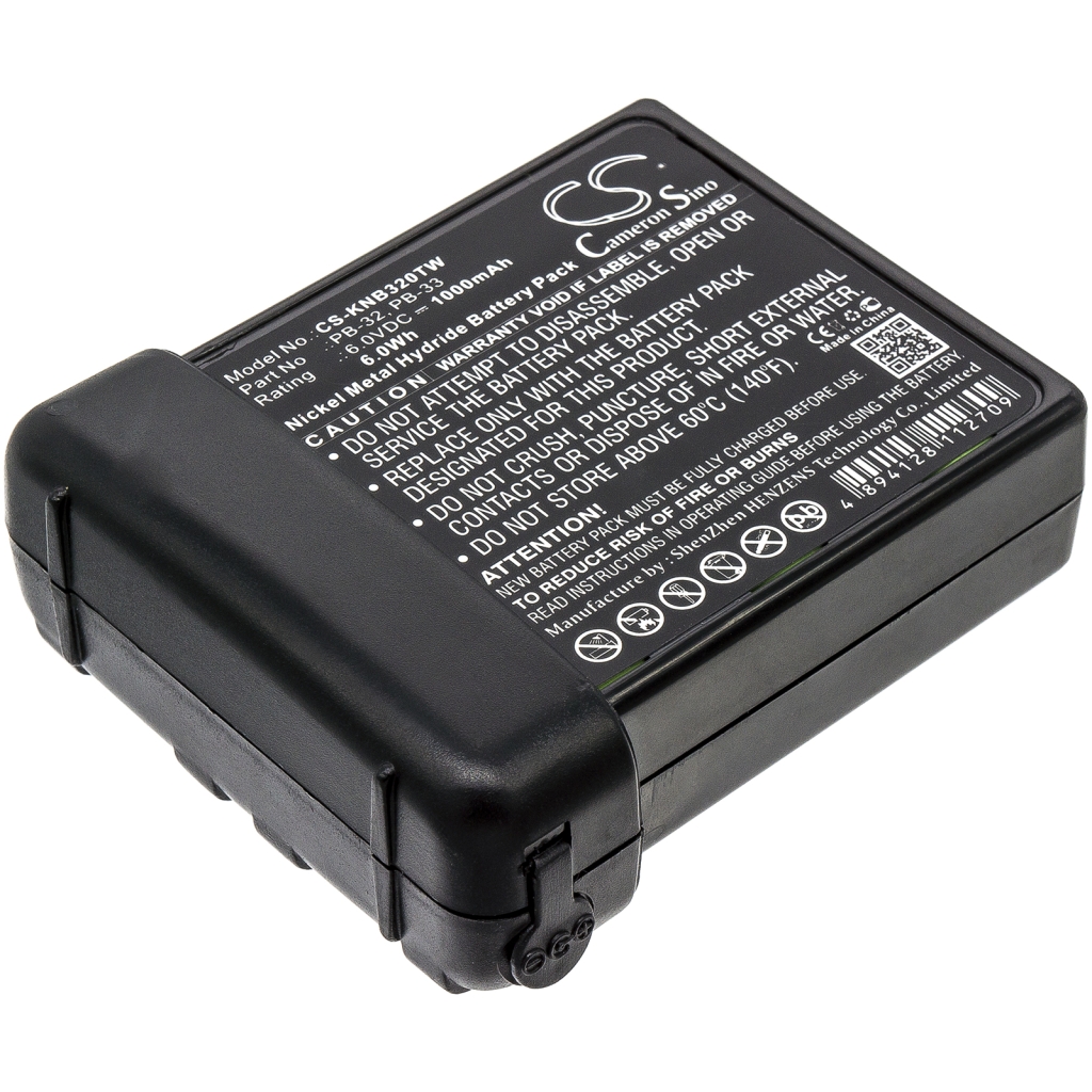Batería de radio de dos vías Kenwood CS-KNB320TW