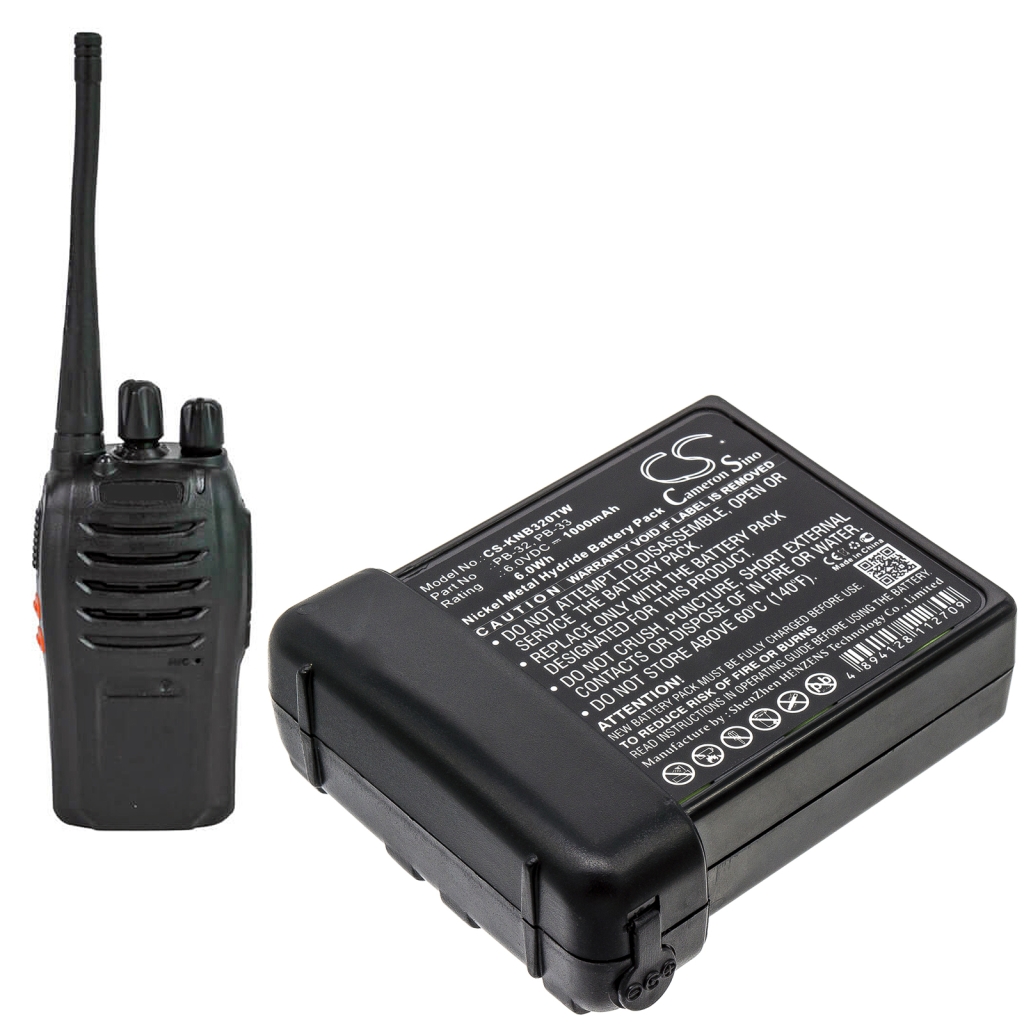 Batería de radio de dos vías Kenwood CS-KNB320TW