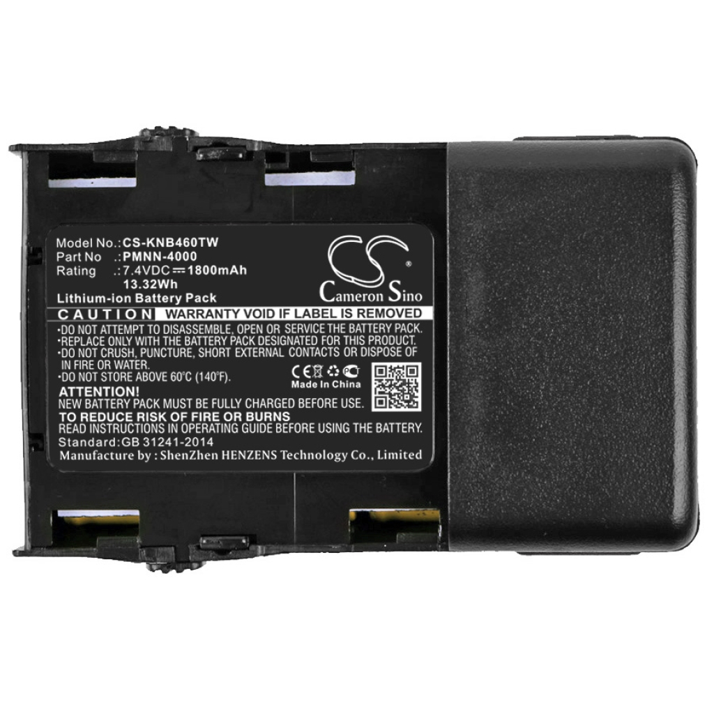 Batería de radio de dos vías Kenwood CS-KNB460TW