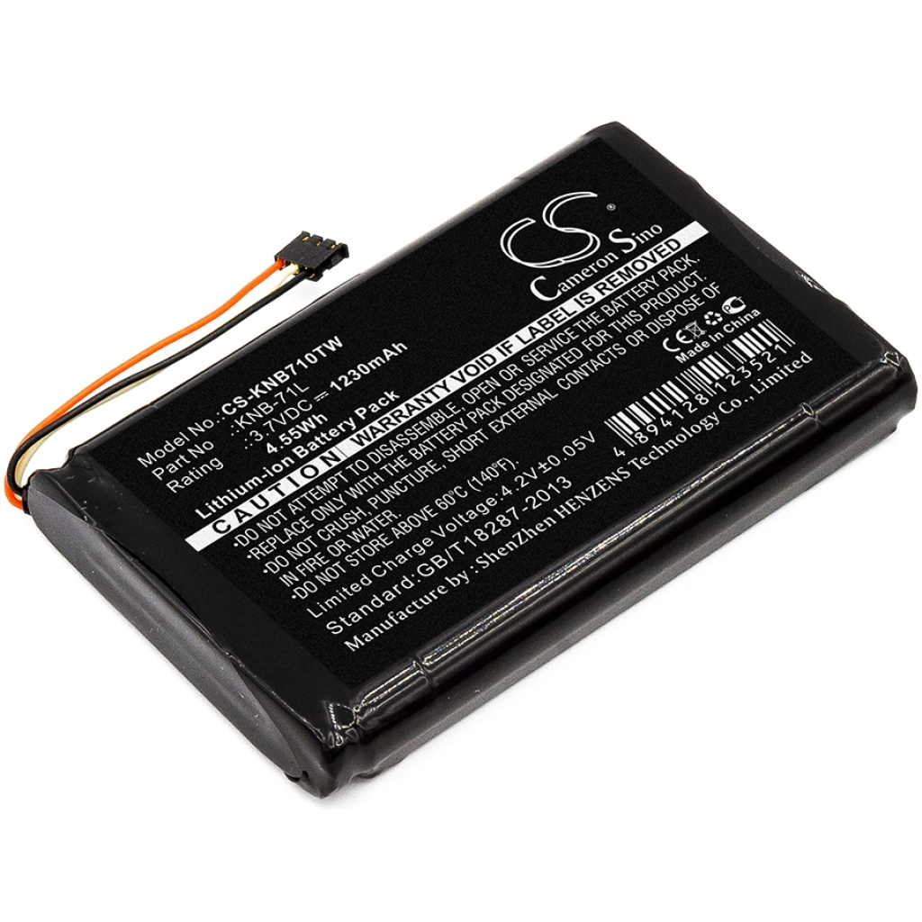 Batería de radio de dos vías Kenwood CS-KNB710TW
