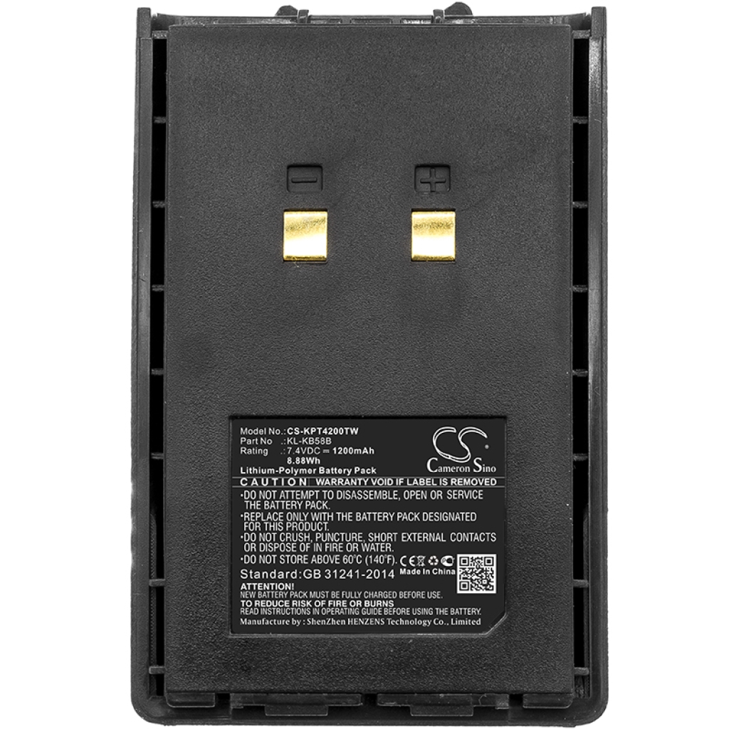 Batería de radio de dos vías Kirisun PT-5200