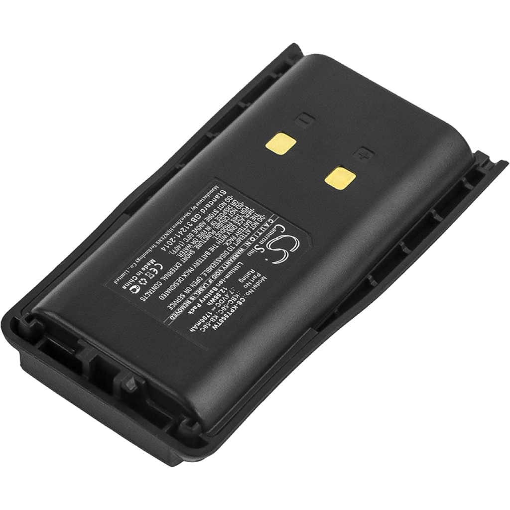 Batería de radio de dos vías Kirisun CS-KPT560TW