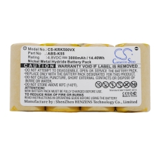 Reemplazo de batería compatible para Karcher ABS-K55