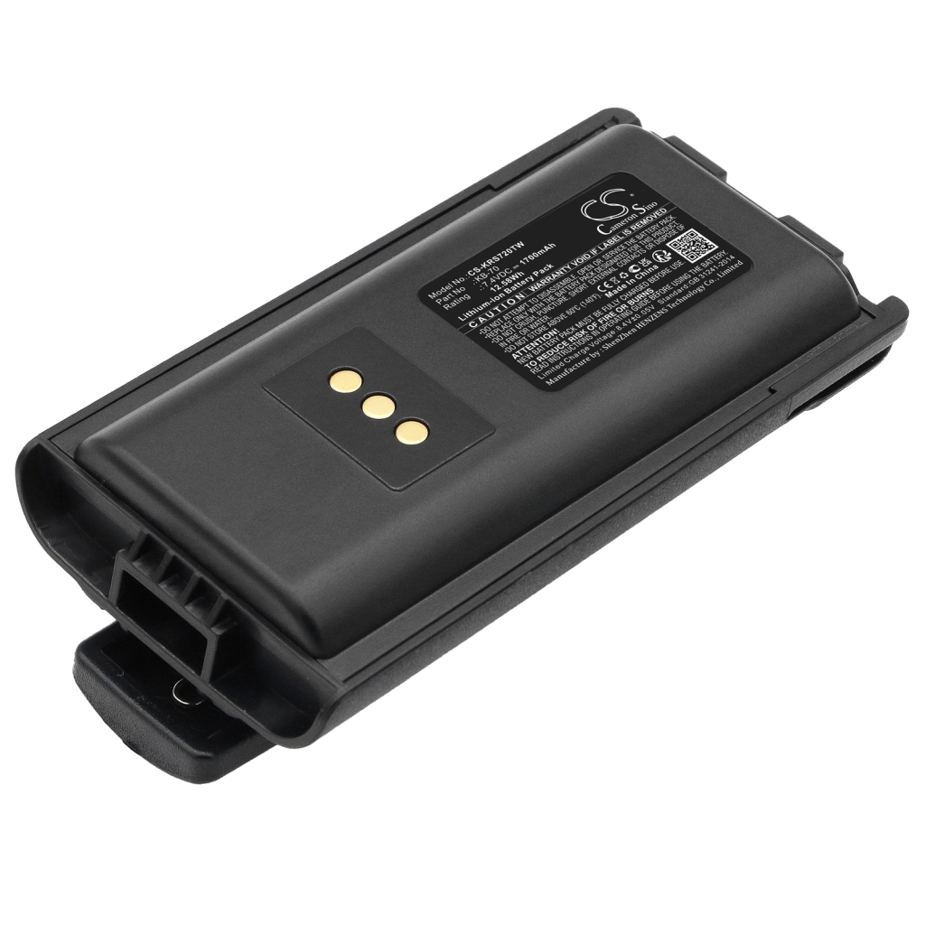 Batería de radio de dos vías Kirisun CS-KRS720TW