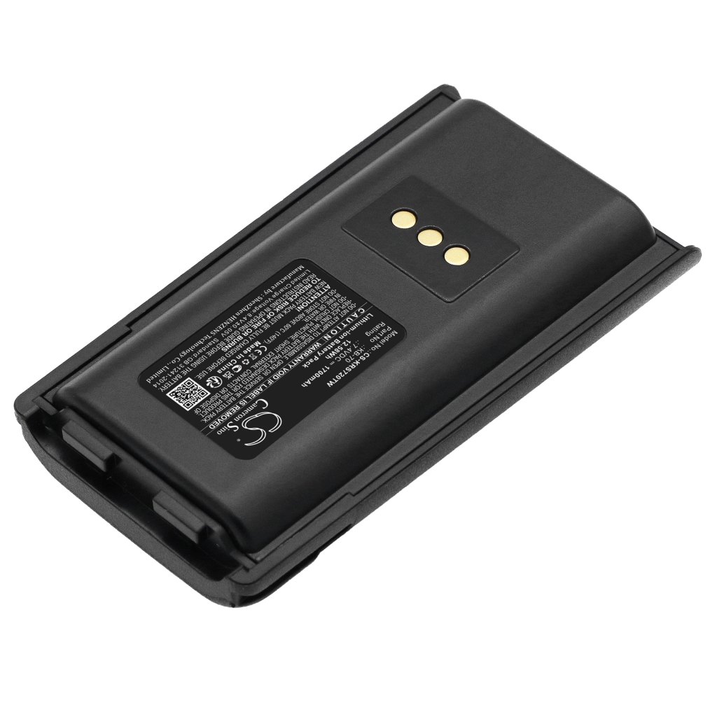Batería de radio de dos vías Kirisun CS-KRS720TW