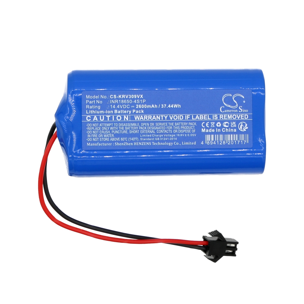 Baterías Sustituye INR18650-4S1P