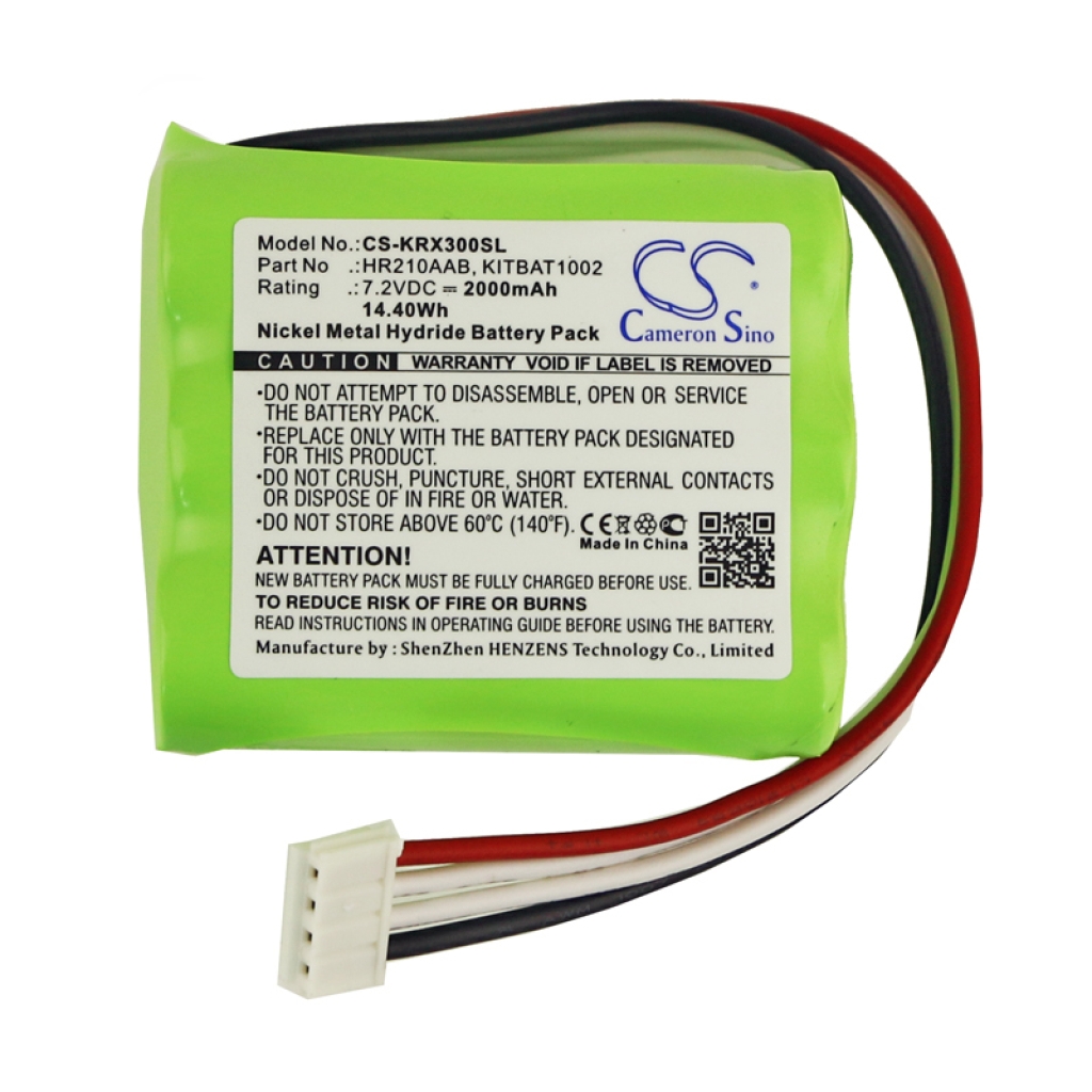 Baterías Sustituye HHR210AAB