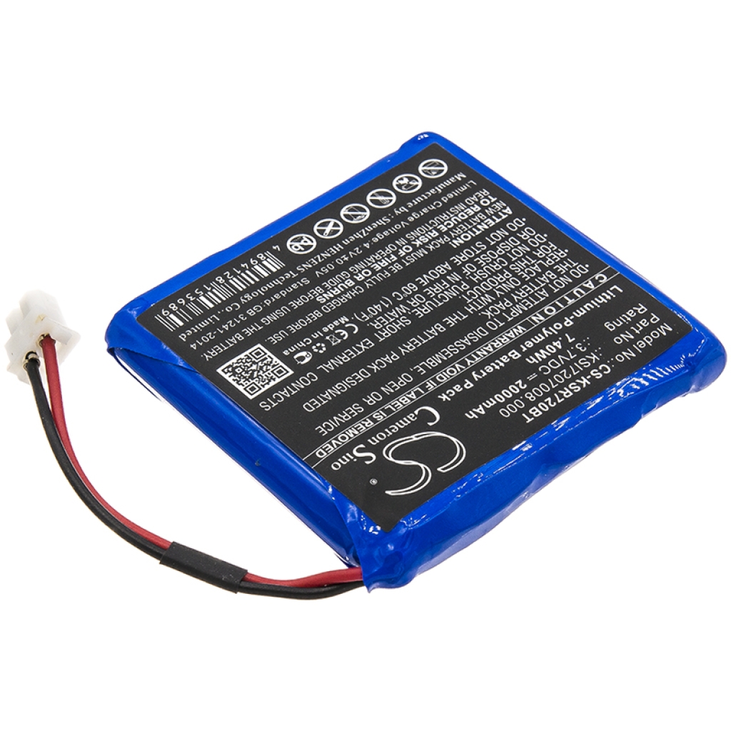 Batería de la cámara de seguridad del hogar Ksenia CS-KSR720BT