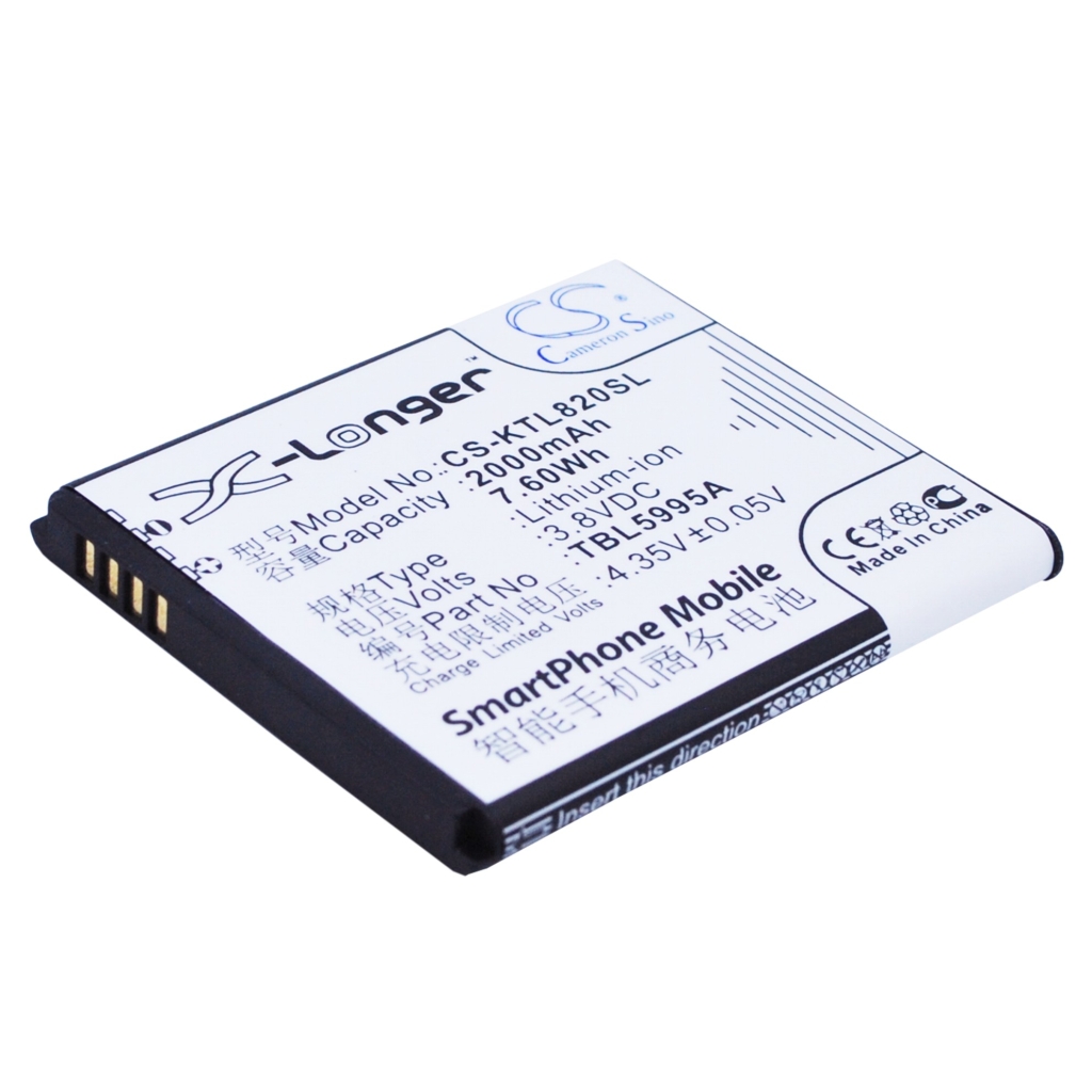 Batería del teléfono móvil K-Touch CS-KTL820SL