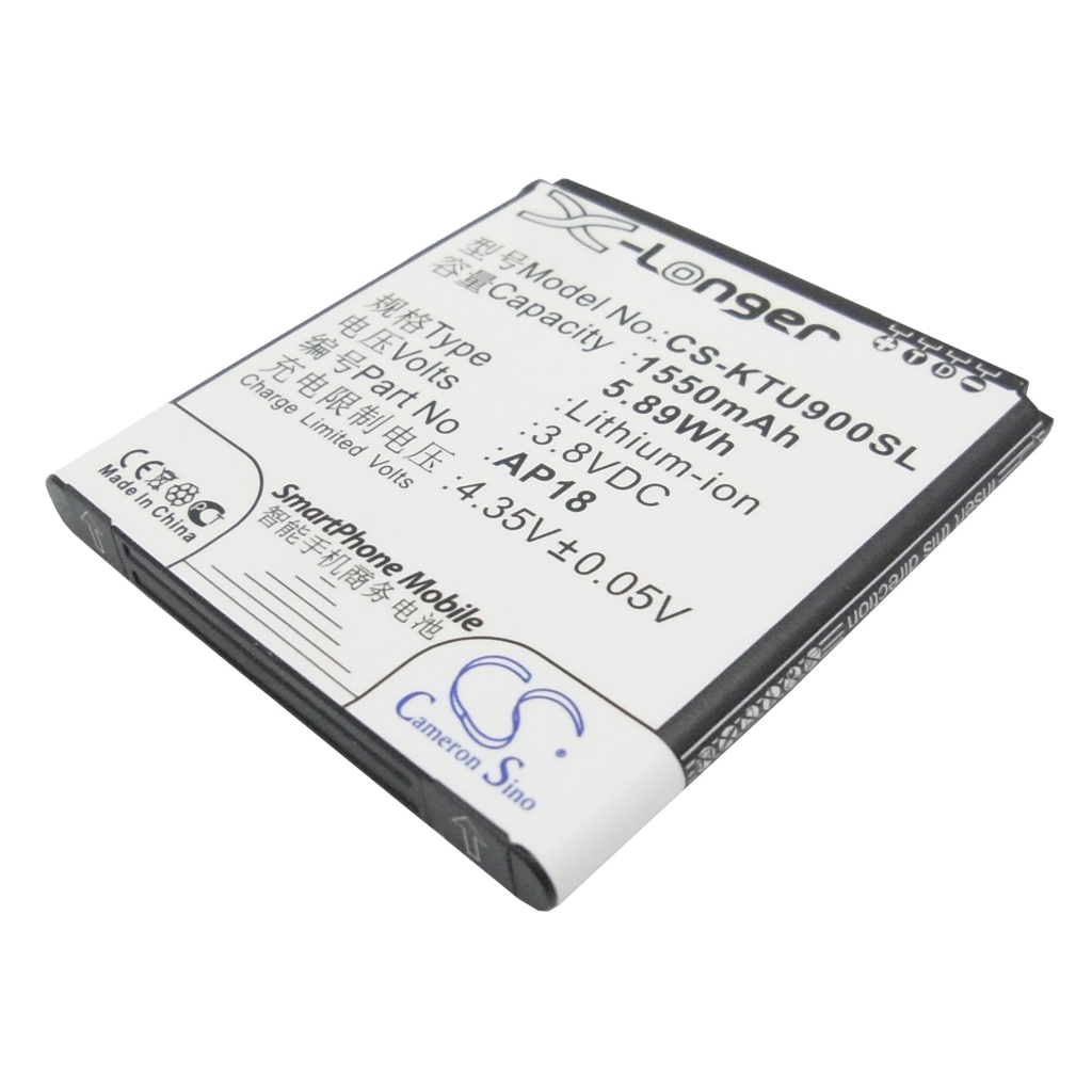 Batería del teléfono móvil K-Touch U9