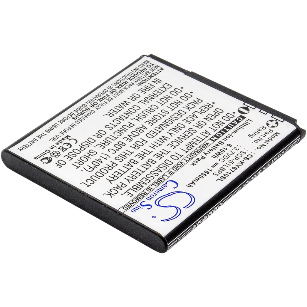 Batería del teléfono móvil Kyocera Torque XT