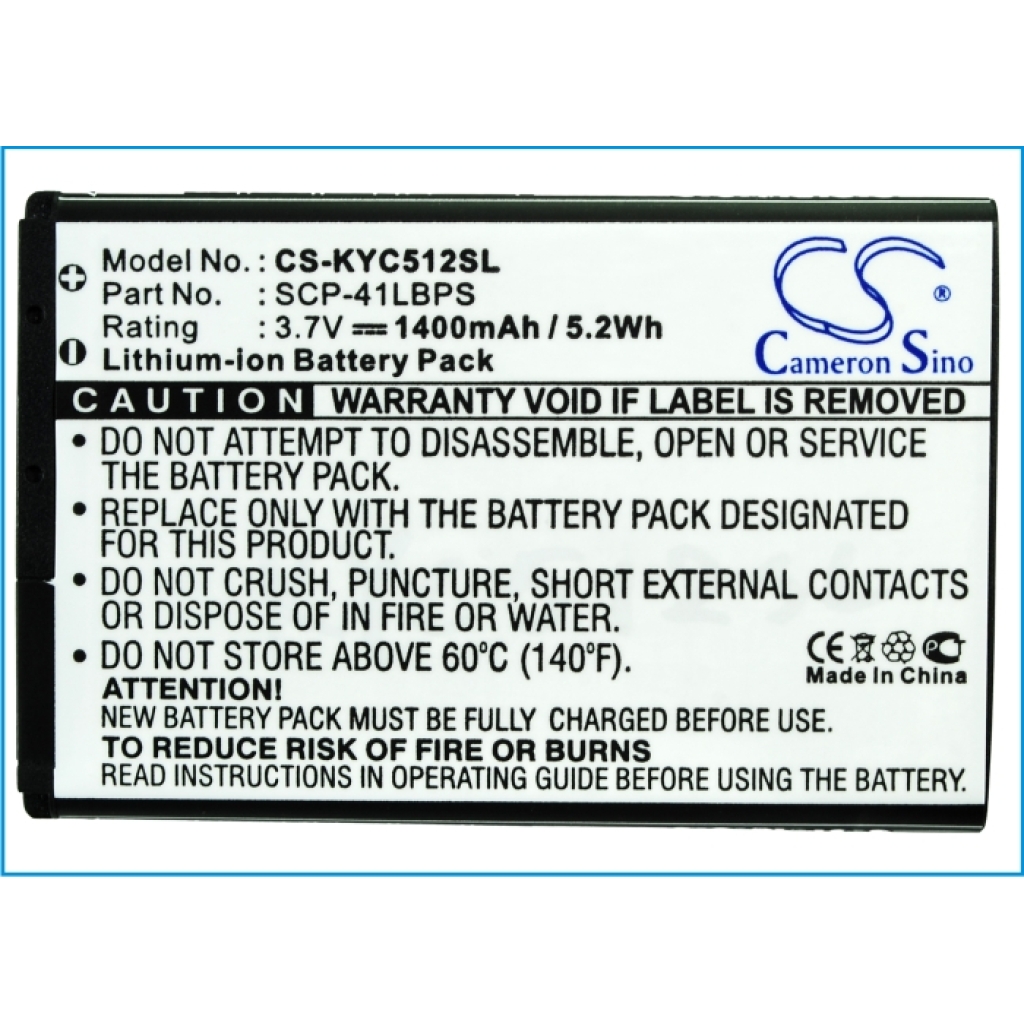 Baterías Sustituye SCP-41LBPS
