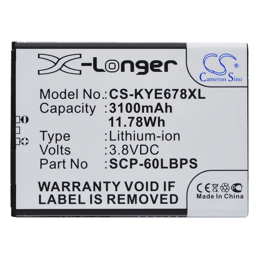 Baterías Sustituye SCP-60LBPS