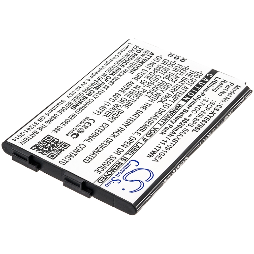 Batería del teléfono móvil Kyocera CS-KYE679SL