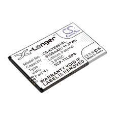 Reemplazo de batería compatible para Kyocera 5AAXBT122JAA,SCP-72LBPS