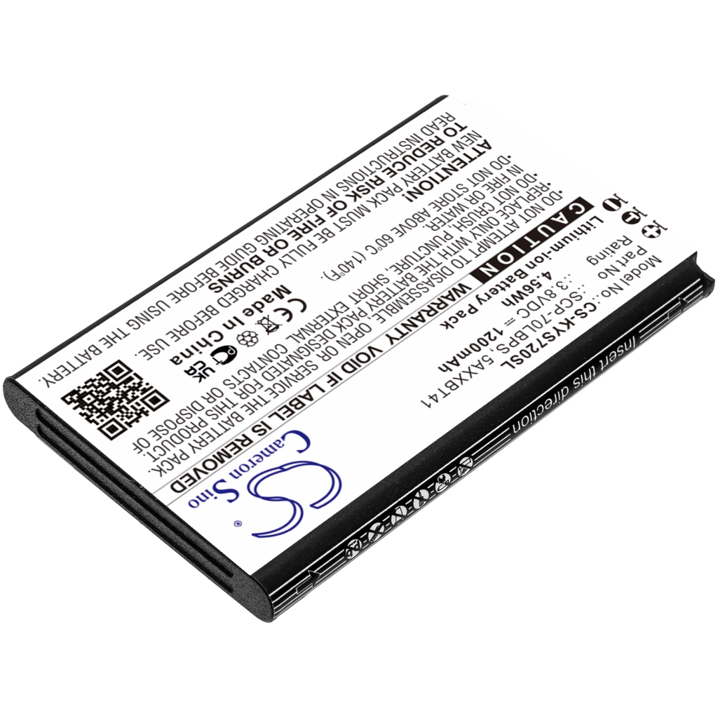 Batería del teléfono móvil Kyocera CS-KYS720SL