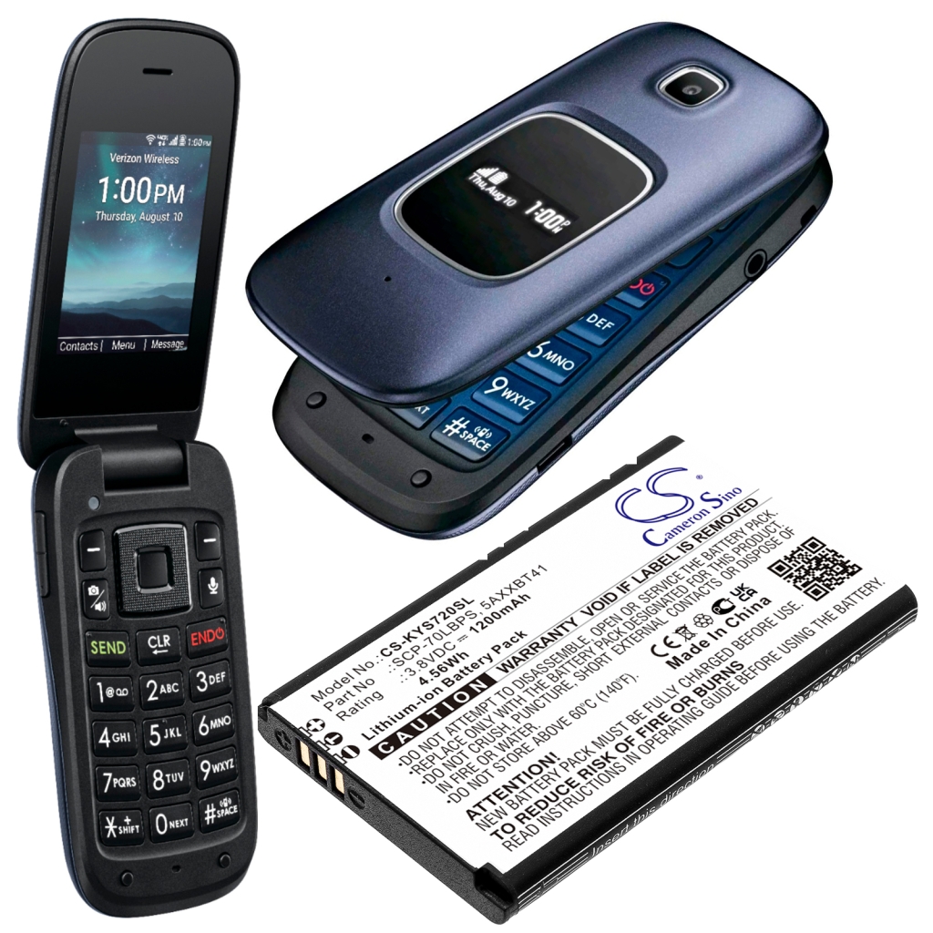 Batería del teléfono móvil Kyocera CS-KYS720SL