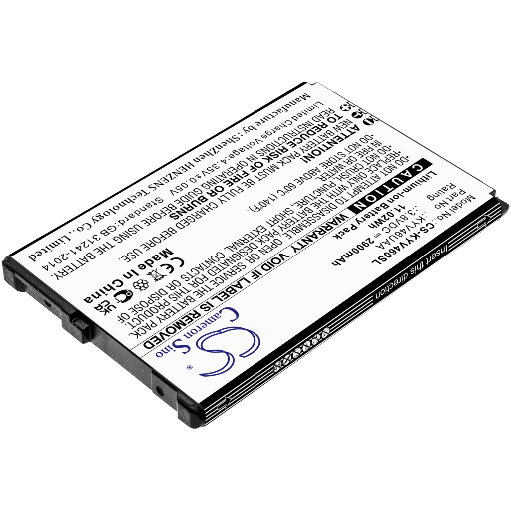 Batería del teléfono móvil Kyocera CS-KYV460SL