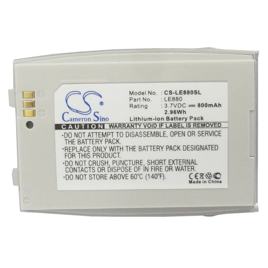 Batería del teléfono móvil LG CS-LE880SL