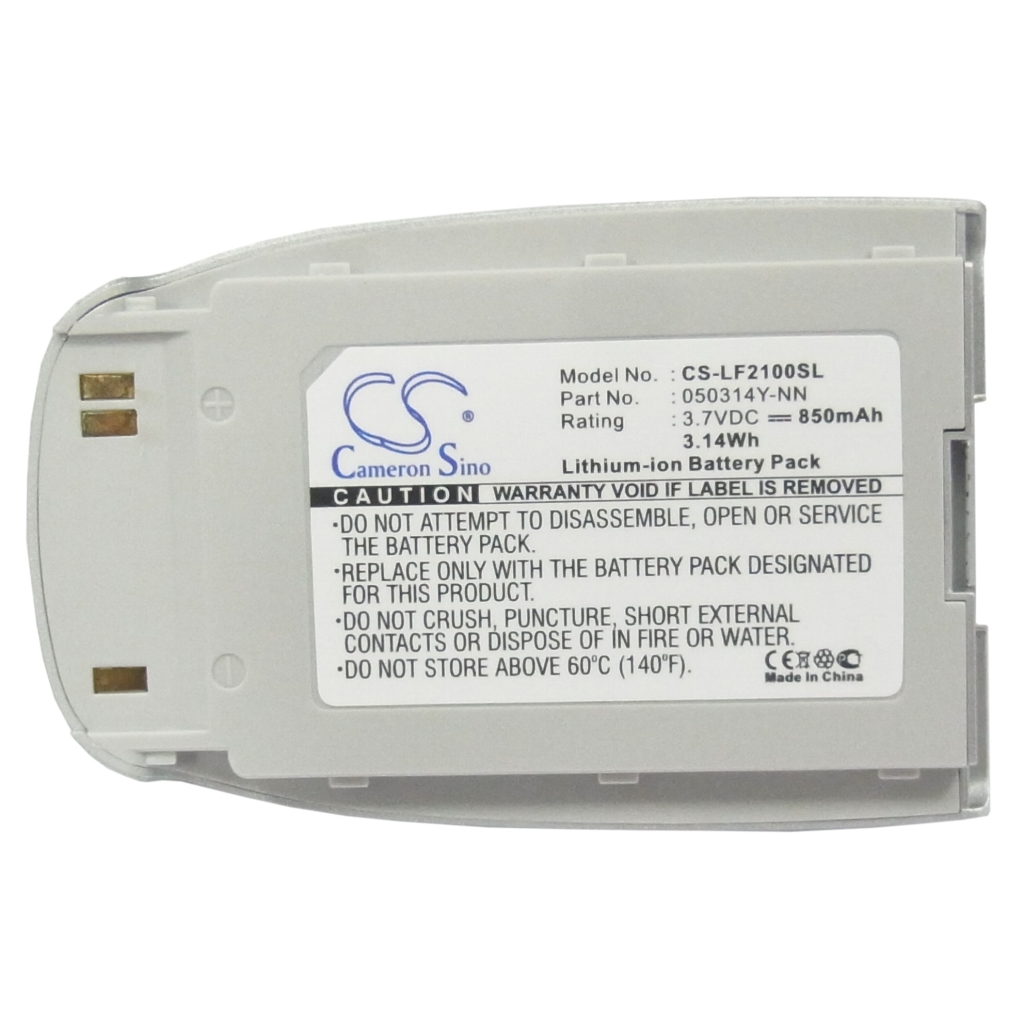 Batería del teléfono móvil LG CS-LF2100SL