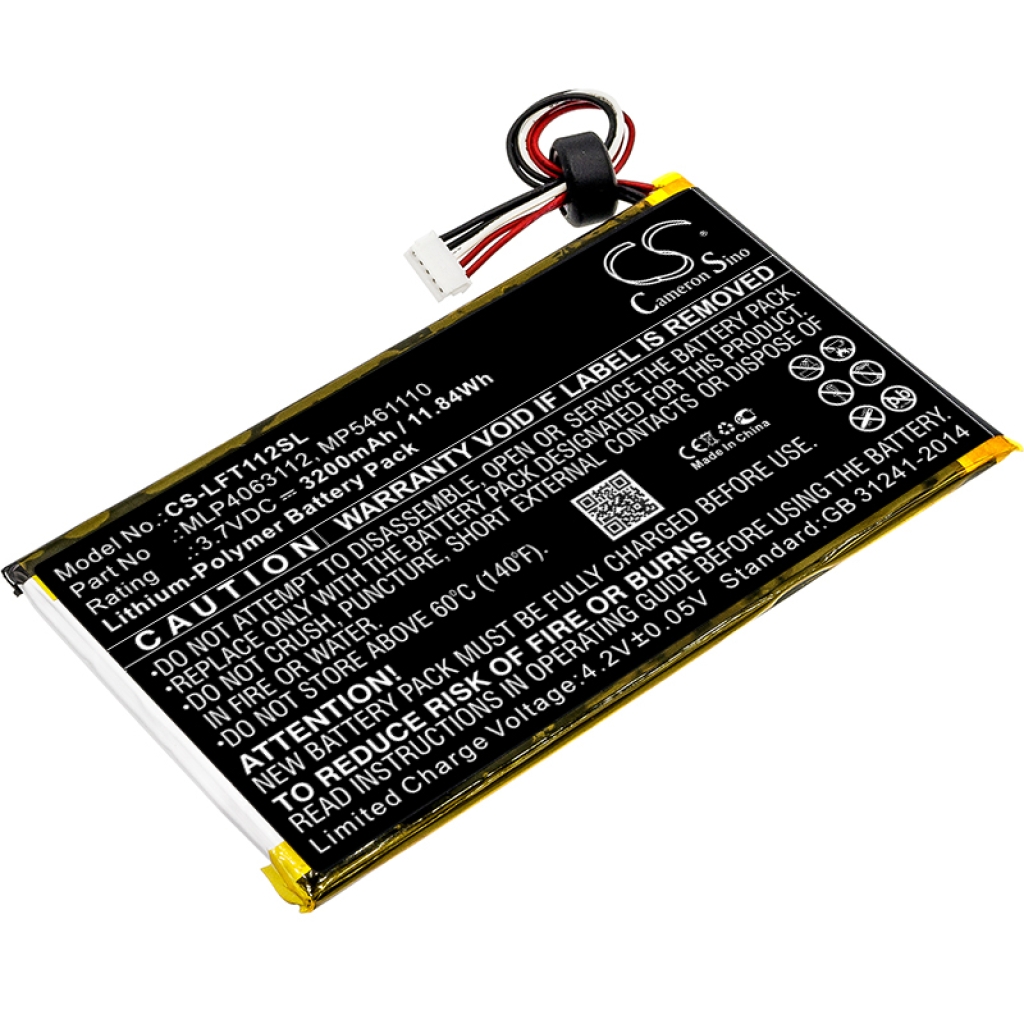 Batería de la tableta Leapfrog CS-LFT112SL