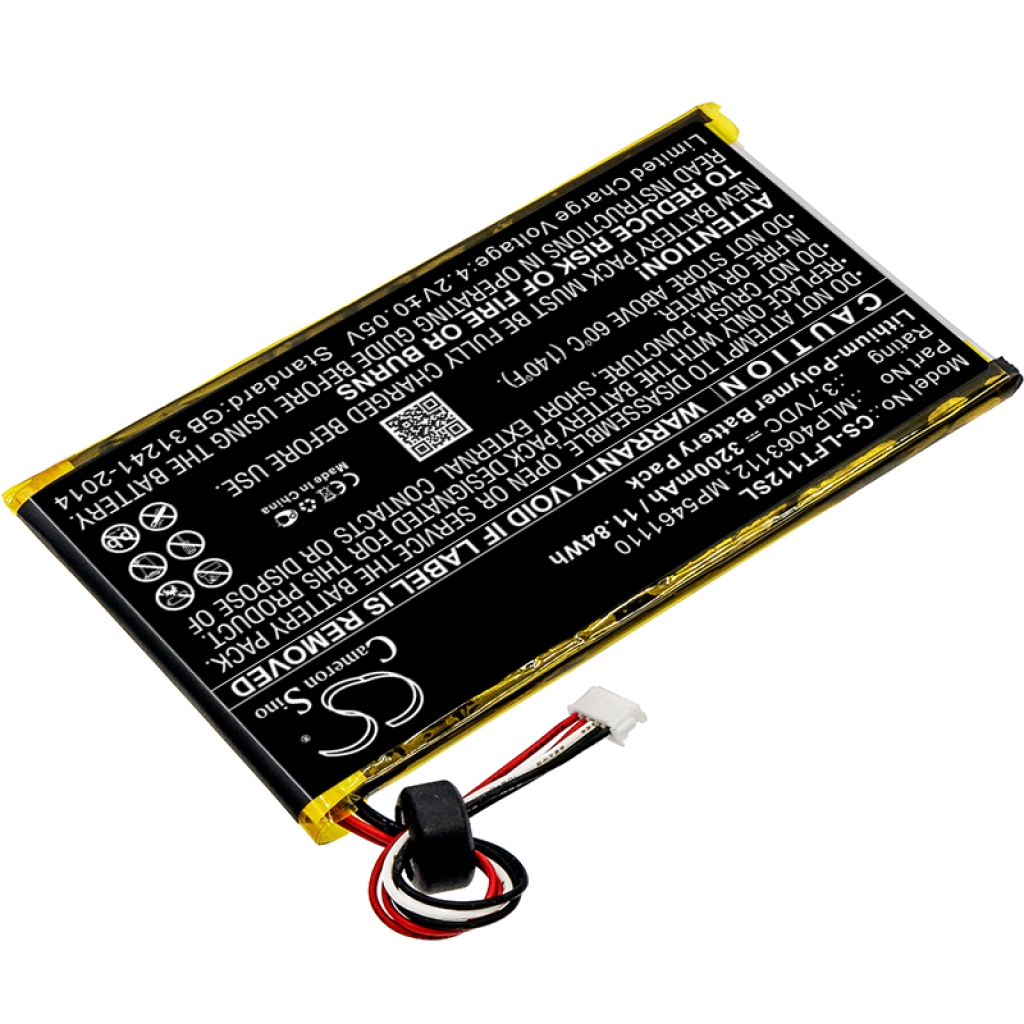 Batería de la tableta Leapfrog CS-LFT112SL