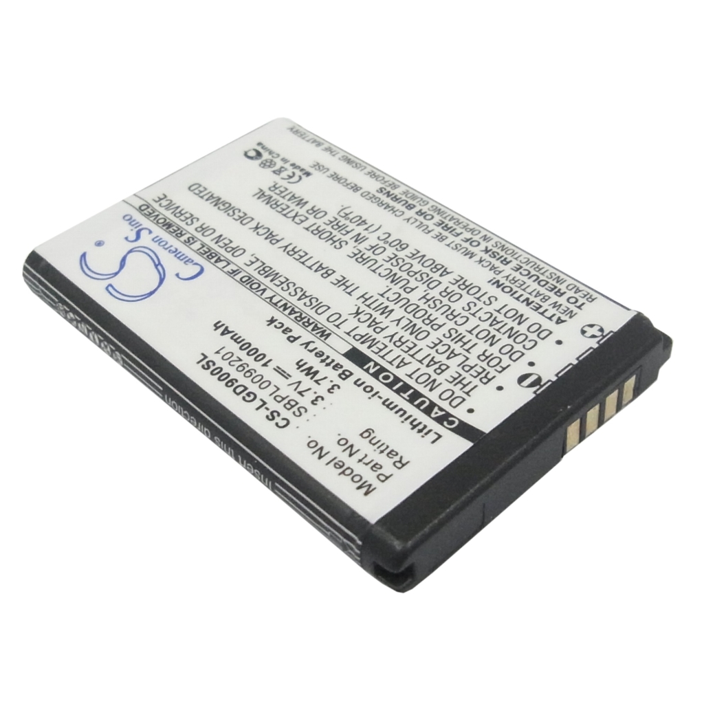 Batería del teléfono móvil LG GD900