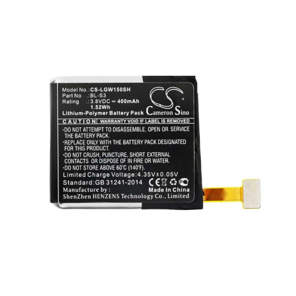 Batería Smartwatch Lg CS-LGW150SH